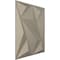 Ekena Millwork 19 5/8in. W x 19 5/8in. H Marquise EnduraWall Decorative 3D Wall Panel Covers 2.67 Sq. Ft. WP20X20MQCSV - alternate 2